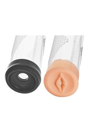 Прозрачная вакуумная помпа Pistol Penis Pump